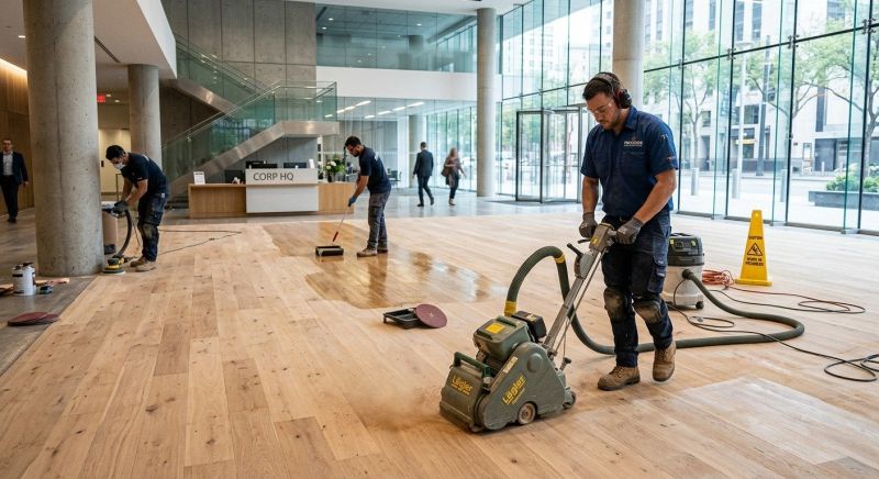 Our team working on Flooring Service projects in Cheyenne, WY