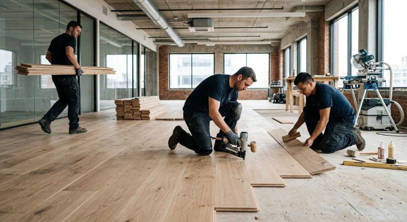 Commercial Hardwood Service in Wellington, CO