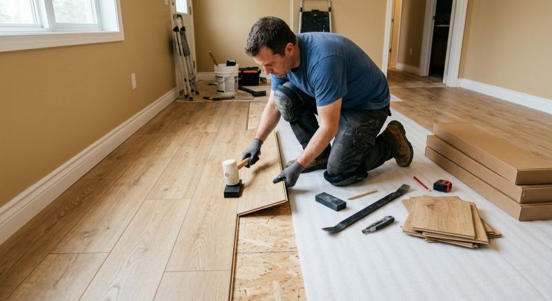 Laminate Floor Remodeling in Cheyenne, WY