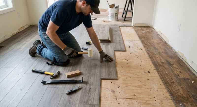 Laminate Floor Replacement in Wellington, CO