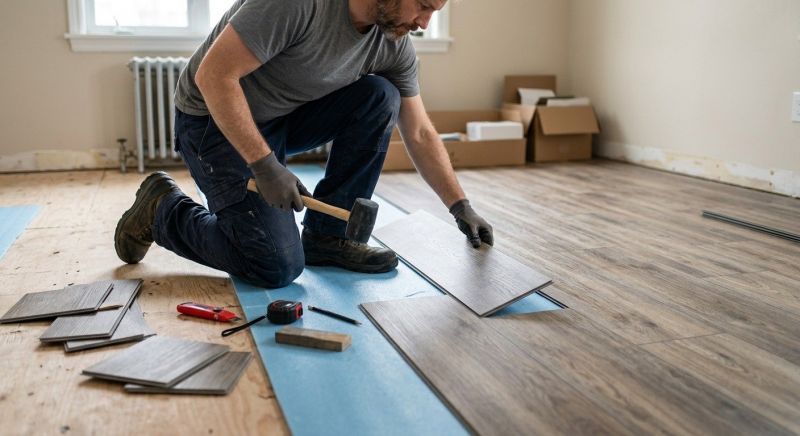Linoleum Floor Installation in Wellington, CO
