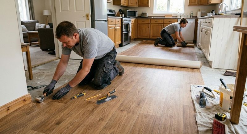 Linoleum Flooring Replacement in Cheyenne, WY