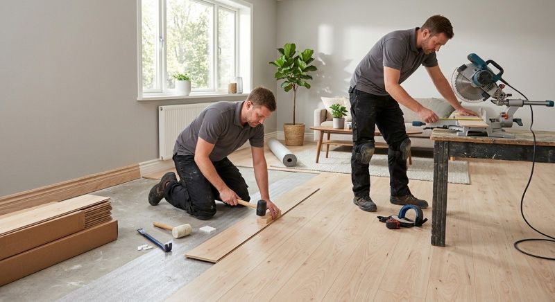 Plank Laminate Installation in Cheyenne, WY