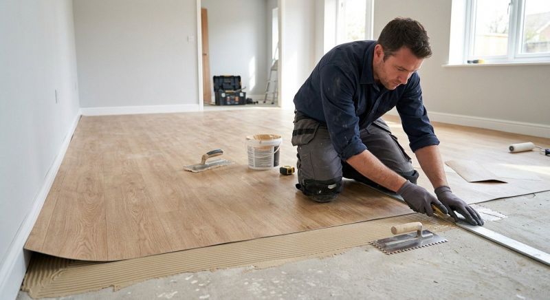 Sheet Flooring Installation in Wellington, CO