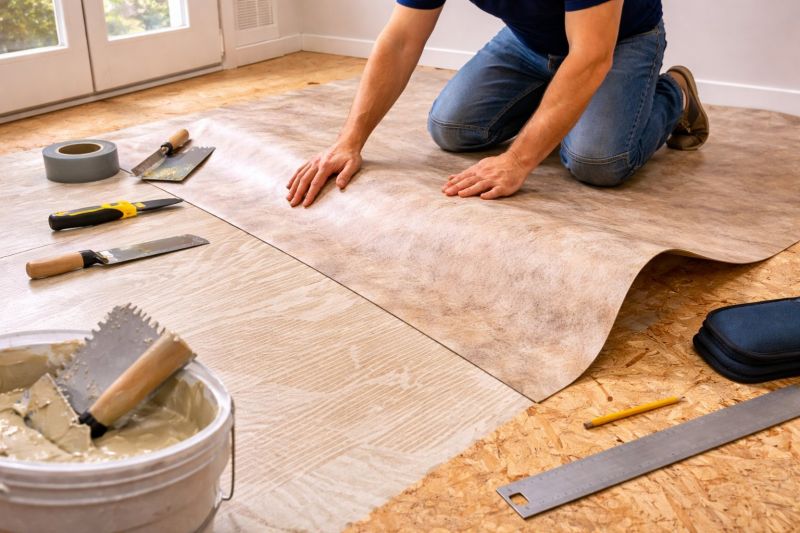Sheet Vinyl Installation in Cheyenne, WY