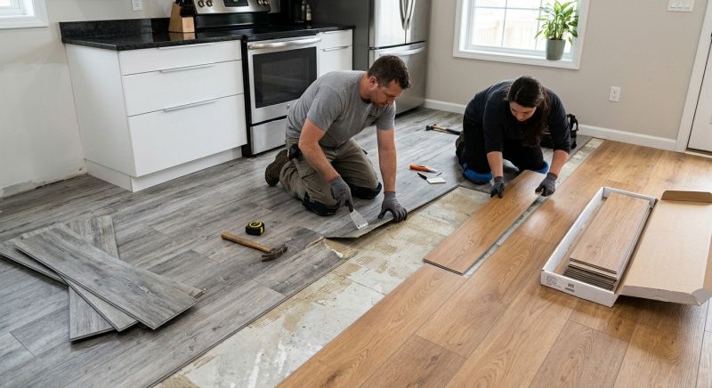 Vinyl Floor Replacement in Cheyenne, WY