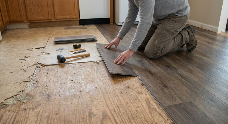 Vinyl Floor Replacement in Cheyenne, WY