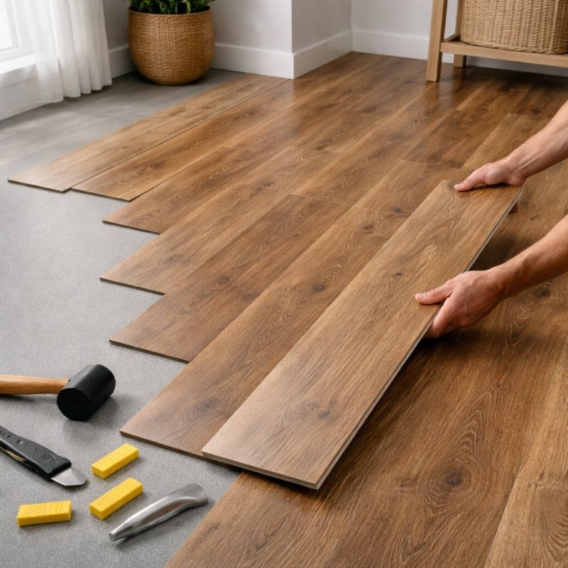 Vinyl Plank Floor Installation in Cheyenne, WY