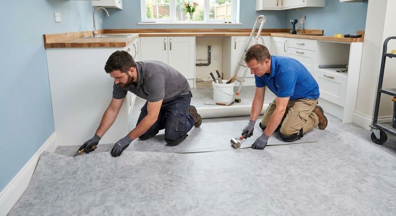 Linoleum Floor Installation in Wellington, CO