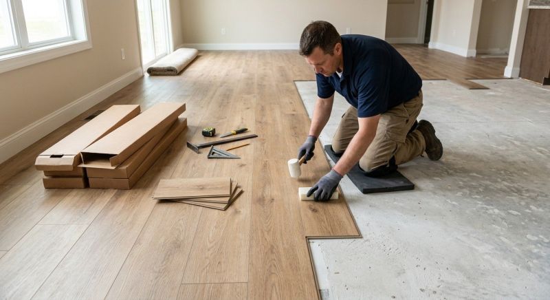 Luxury Vinyl Tile Installation in Nunn, CO